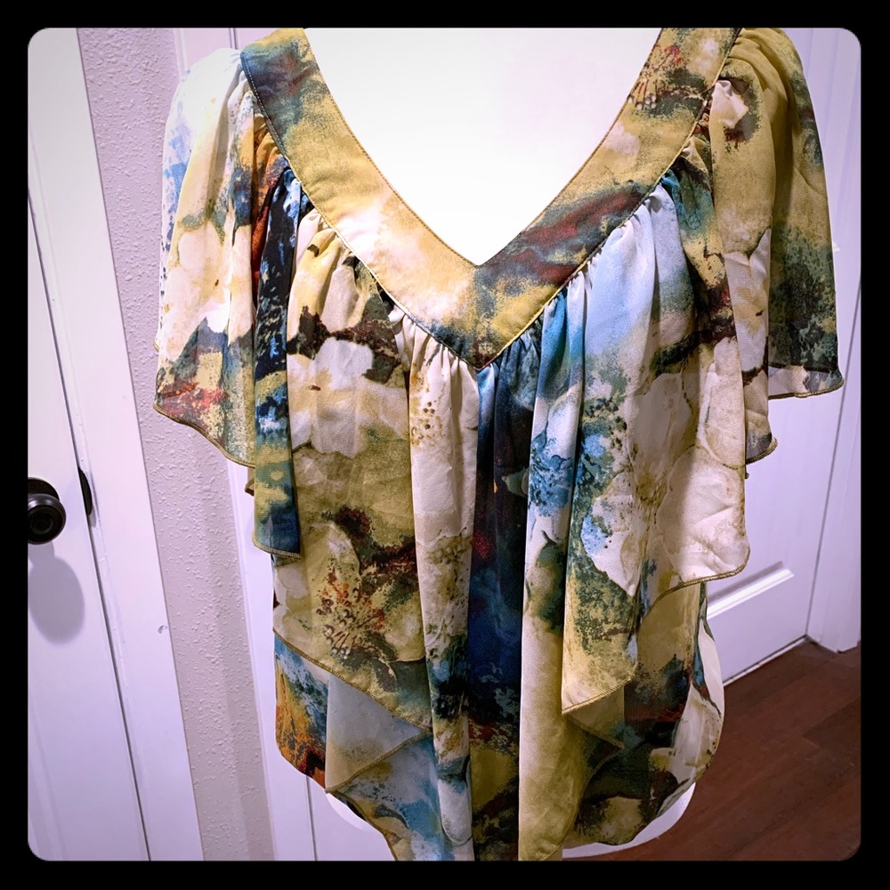 Sunny Leigh Blouse Size Small